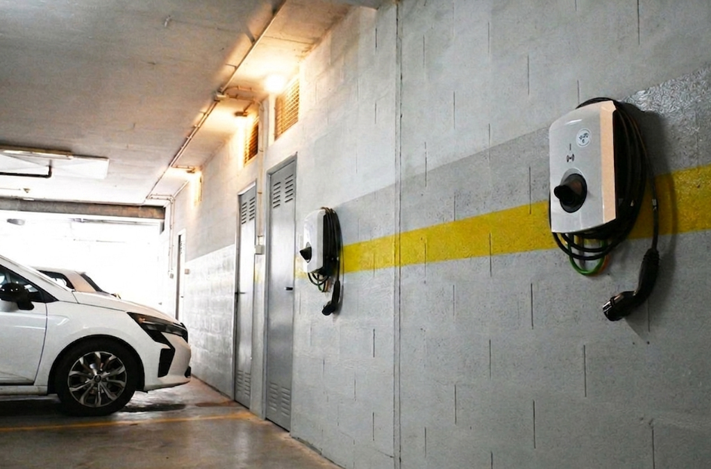 impianto di ricarica auto elettriche
