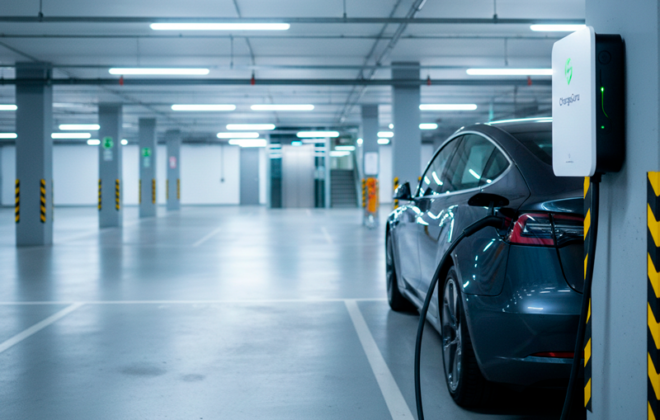 nstalação de wallbox em garagem de condomínio conforme lei 2026