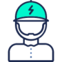 4386179 - electric electrician electricity electrification man_ret